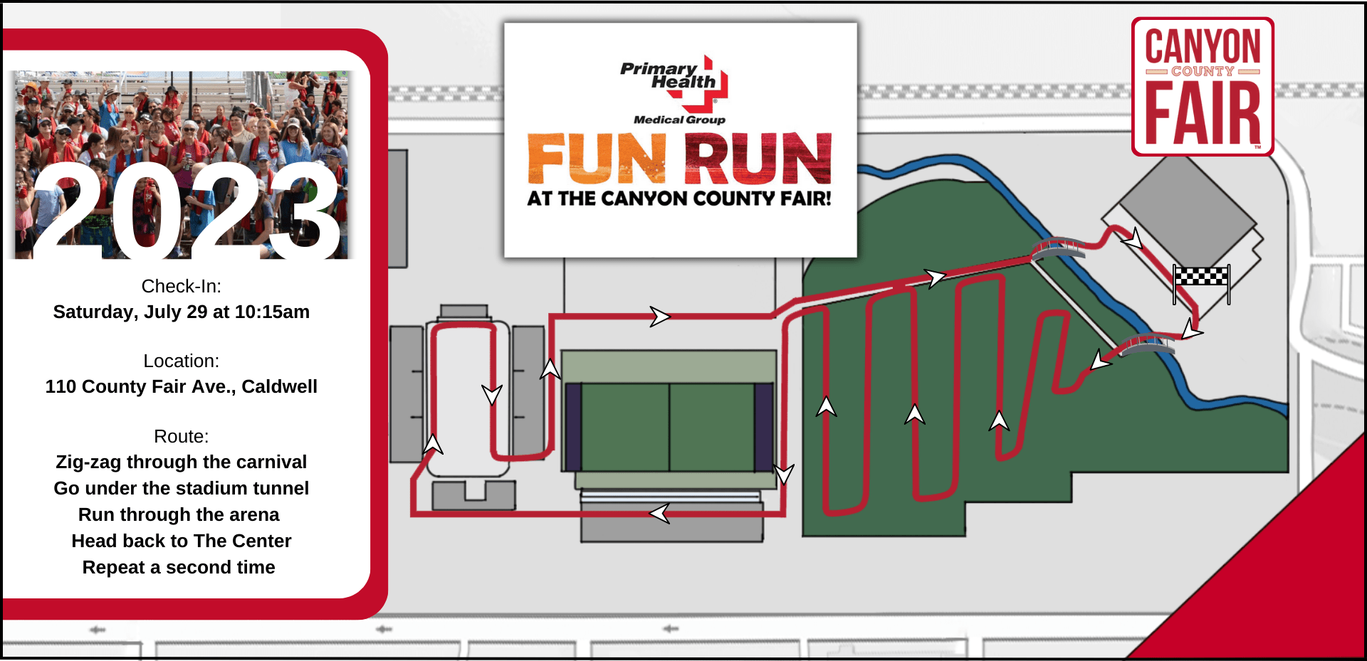 Fun Run Map